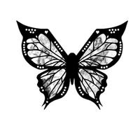Xbsduih Stencil A per Eyeliner, Stencil per Eyeliner A, Stencil per Trucco Occhi A, Stencil A Funziona Facile da Installare Facile da Usare 1 Pz