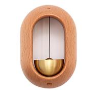 Xbsduih Stile giapponese, campanello per porta con funzione di aspirazione, campana in rame, attacco, promemoria di ingresso, campana magnetica (B)