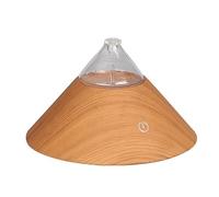 Xbsduih Strumento per la casa, con venature del legno, senza acqua, dispositivo per aromaterapia, dispositivo per aromaterapia, facile da usare, colore + trasparente