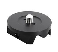 Xbsduih Supporti telescopici per treppiedi a sfera Starfield, testa della fotocamera DSLR, telescopio astronomico, parti accessori nero