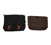 Xbsduih Tela SLR Fotocamera Borsa Fotografia SLR Fotocamera Borsa per Mimi Messenger Mantelle Borsa (Nero)