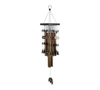 Xbsduih Tubo di metallo per interni ed esterni, gioco con campana in rame, grande scacciapensieri per patio giardino terrazza decorazione 80 cm