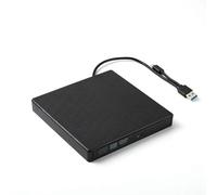 Xbsduih unità Dvd Esterna USB 3.0 Lettore Portatile +/-RW per Masterizzatore CD Rom Compatibile con Laptop PC Desktop