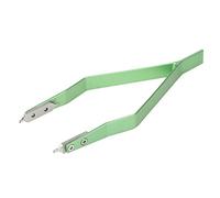 Xbsduih V-FöRmige Orologio Spring Bar Rimozione Pinzette Orologio Strumento di Riparazione, verde