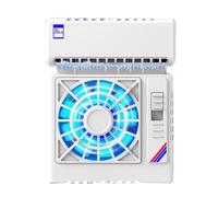 Xbsduih Ventola per cellulare, semiconduttore, refrigeratore, aria condizionata, dissipatore di calore per iOS, Android, ventola, durevole, facile da installare, facile da usare