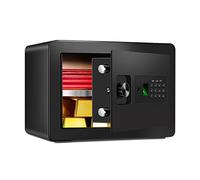 XBTGS Cassaforte, Cassaforte, Cassaforte per armadio di sicurezza, Cassetta di sicurezza a prova di impronte digitali, a prova di manomissione, bullone di bloccaggio spesso 20 mm, per casa, hotel