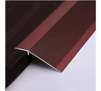XBTGS Striscia di transizione per pavimento, striscia divisoria per pavimento, strisce di transizione per pavimenti irregolari, 10 cm di larghezza, pavimento antiscivolo da legno a piastrelle/m, rosso
