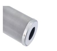 XBTNCYFE Filtro for L'acqua in Acciaio Inossidabile da 10 Pollici, può Essere Pulito E Riutilizzato, Resistente alla Corrosione, Resistente alle Alte Temperature, 5 Micron E Altro Ancora(10 Micron)