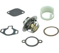 XBtouBUey Kit termostato con guarnizioni e Manicotto per Mercruiser 807252Q5 1987-2016, sostituisce Sierra 18-3647, Compatibile con Motori entrobordo/outdrive GM V6 V8 4.3L 5.0L 5.7L 7.4L 8.2L, 160°F