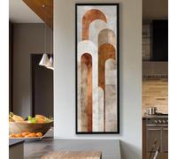 XBTYKPB Quadro su tela alto e sottile, decorazione murale lunga e stretta per la casa in stile contemporaneo, arte astratta moderna per la stanza o l'ufficio (50x150 cm/senza cornice)