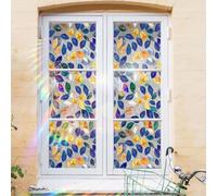 XC18006-45 x 100 cm - Pellicola per finestre, effetto arcobaleno, con adesione statica, per una facile applicazione sul vetro in soggiorno, camera da letto e altre aree interne