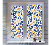 XC18006-45 x 200 cm - Pellicola per finestre, effetto arcobaleno, con adesione statica, per una facile applicazione sul vetro in soggiorno, camera da letto e altre aree interne