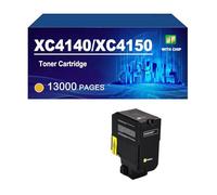 XC4140 Cartuccia Toner Compatibile Per Lexmark 24B6720 24B6717 24B6718 24B6719, Funziona Con La Stampante XC4140 XC4150 XC4143 XC4152, Ad Alta Resa 20000/13000 Pagine,Yellow-1 Pack