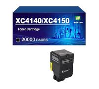 XC4140 Cartuccia Toner Compatibile Per Lexmark 24B6720 24B6717 24B6718 24B6719, Funziona Con La Stampante XC4140 XC4150 XC4143 XC4152, Ad Alta Resa 20000/13000 Pagine,Black-1 Pack