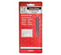 Xcalibur Tooling Lame per pialla compatibili con Black & Decker DN750 SR600 BD750 Carbide Planer Blades 1 paio