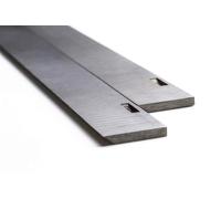 Xcalibur Tooling Lame per pialla compatibili con coltelli per pialla Dewalt DW50 tipo 2 scanalati HSS 1 coppia 260 x 25 x 3 mm