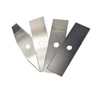 XCAN 1 pz 305 mm 2T lama for decespugliatore in acciaio bianco tagliaerba parti di ricambio lama dritta for tosaerba(White Stright Blade)