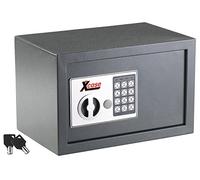 Xcase cassaforte in acciaio con serratura elettronica digitale 12 litri