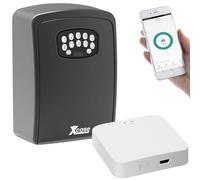 Xcase cassaforte per chiavi: Mini-Cassaforte per Chiavi, con App e Gateway WLAN, Bluetooth, App (telecomandata, con, wifi)