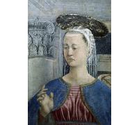 XcBAIHOUD Dipinti Famosi Pittura Quadri Stampe Da Parete Anunciación de Piero Della Francesca per L'arredamento del Soggiorno 60x90cm