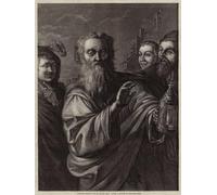 XcBAIHOUD Dipinti Famosi Pittura Quadri Stampe Da Parete Diógenes en busca de un hombre honesto de Salvator Rosa per L'arredamento del Soggiorno 60x90cm