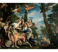 XcBAIHOUD Dipinti Famosi Pittura Quadri Stampe Da Parete El rapto de Europa de Paolo Veronese per L'arredamento del Soggiorno 60x90cm