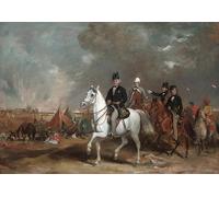 XcBAIHOUD Dipinti Famosi Pittura Quadri Stampe Da Parete el vizconde gobernador general de la India acompañado por Francis Grant per L'arredamento del Soggiorno 60x90cm