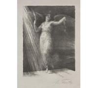 XcBAIHOUD Dipinti Famosi Pittura Quadri Stampe Da Parete Gloria de Ignace Henri Jean Fantin Latour per L'arredamento del Soggiorno 60x90cm