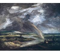XcBAIHOUD Dipinti Famosi Pittura Quadri Stampe Da Parete la tormenta de Georges Michel per L'arredamento del Soggiorno 60x90cm
