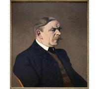 XcBAIHOUD Dipinti Famosi Pittura Quadri Stampe Da Parete Retrato de Octave Mirbeau escritor periodista francés de Felix Edouard Vallotton per L'arredamento del Soggiorno 60x90cm
