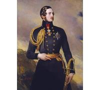 XcBAIHOUD Dipinti Famosi Tela Parete Stampe Su Canvas Alberto de Sajonia Coburgo y Gotha de Xaver Winterhalter per L'arredamento del Soggiorno 60x90cm