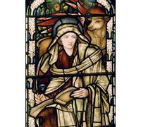 XcBAIHOUD Dipinti Famosi Tela Parete Stampe Su Canvas Birmingham St en elRoundMorris St Luke por Edward Burne Jones per L'arredamento del Soggiorno 60x90cm