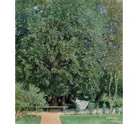 XcBAIHOUD Dipinti Famosi Tela Parete Stampe Su Canvas Desde el parque en Tepliz por Rudolf Von Alt per L'arredamento del Soggiorno 60x90cm