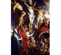XcBAIHOUD Dipinti Famosi Tela Parete Stampe Su Canvas El golpe de lanza de Peter Paul Rubens per L'arredamento del Soggiorno 60x90cm