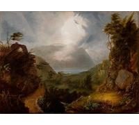 XcBAIHOUD Dipinti Famosi Tela Parete Stampe Su Canvas el Rey Tormenta de Cole per L'arredamento del Soggiorno 60x90cm