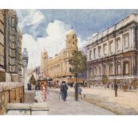 XcBAIHOUD Dipinti Famosi Tela Parete Stampe Su Canvas el salón de banquetes Whitehall de John Fulleylove per L'arredamento del Soggiorno 60x90cm