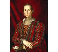 XcBAIHOUD Dipinti Famosi Tela Parete Stampe Su Canvas Eleonora Di Toledo de Agnolo Bronzino per L'arredamento del Soggiorno 60x90cm