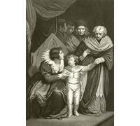 XcBAIHOUD Dipinti Famosi Tela Parete Stampe Su Canvas Elizabeth Woodville entregando a su hijo de John Opie per L'arredamento del Soggiorno 60x90cm