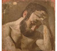 XcBAIHOUD Dipinti Famosi Tela Parete Stampe Su Canvas Estudio de un hombre con la cabeza entre las manos Jean-jacques Henner per L'arredamento del Soggiorno 60x90cm