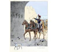 XcBAIHOUD Dipinti Famosi Tela Parete Stampe Su Canvas Ilustración del libro a La Gloire des Betes Texto per L'arredamento del Soggiorno 60x90cm