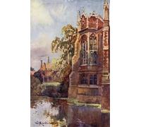 XcBAIHOUD Dipinti Famosi Tela Parete Stampe Su Canvas la Biblioteca Windowt Johns College por William Matthison per L'arredamento del Soggiorno 60x90cm