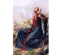 XcBAIHOUD Dipinti Famosi Tela Parete Stampe Su Canvas María la Madre de Jesús por Harold Copping per L'arredamento del Soggiorno 60x90cm
