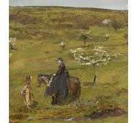 XcBAIHOUD Dipinti Famosi Tela Parete Stampe Su Canvas Mayo en la colina de John William North per L'arredamento del Soggiorno 60x90cm