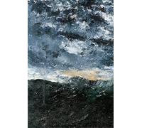 XcBAIHOUD Dipinti Famosi Tela Parete Stampe Su Canvas Paisaje marino de August Johan Strindberg per L'arredamento del Soggiorno 60x90cm