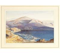 XcBAIHOUD Dipinti Famosi Tela Parete Stampe Su Canvas Villefranche Sur Mer de Edward Leaars per L'arredamento del Soggiorno 60x90cm