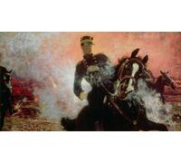 XcBAIHOUD Famoso Immagini Moderni Quadri Tele Stampe Alberto I rey de los belgas en la Primera Guerra Mundial por Ilya Efimovich Repin per la Decorazione Domestica dell'ufficio 60x90cm