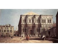 XcBAIHOUD Famoso Immagini Moderni Quadri Tele Stampe Campo San Rocco de Antonio Canal per la Decorazione Domestica dell'ufficio 60x90cm