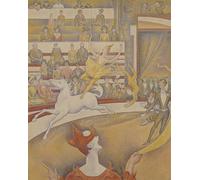 XcBAIHOUD Famoso Immagini Moderni Quadri Tele Stampe el circo de Georges Seurat per la Decorazione Domestica dell'ufficio 60x90cm