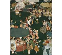 XcBAIHOUD Famoso Immagini Moderni Quadri Tele Stampe El día de la feria de William Heath Robinson per la Decorazione Domestica dell'ufficio 60x90cm