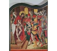XcBAIHOUD Famoso Immagini Moderni Quadri Tele Stampe el Interior Derecha de un Retablo de la Pasión del Maestro del Clavel de Baden per la Decorazione Domestica dell'ufficio 60x90cm